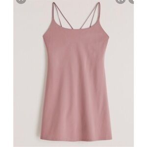 Abercrombie and Fitch Mini Traveler Dress in Dusty Rose